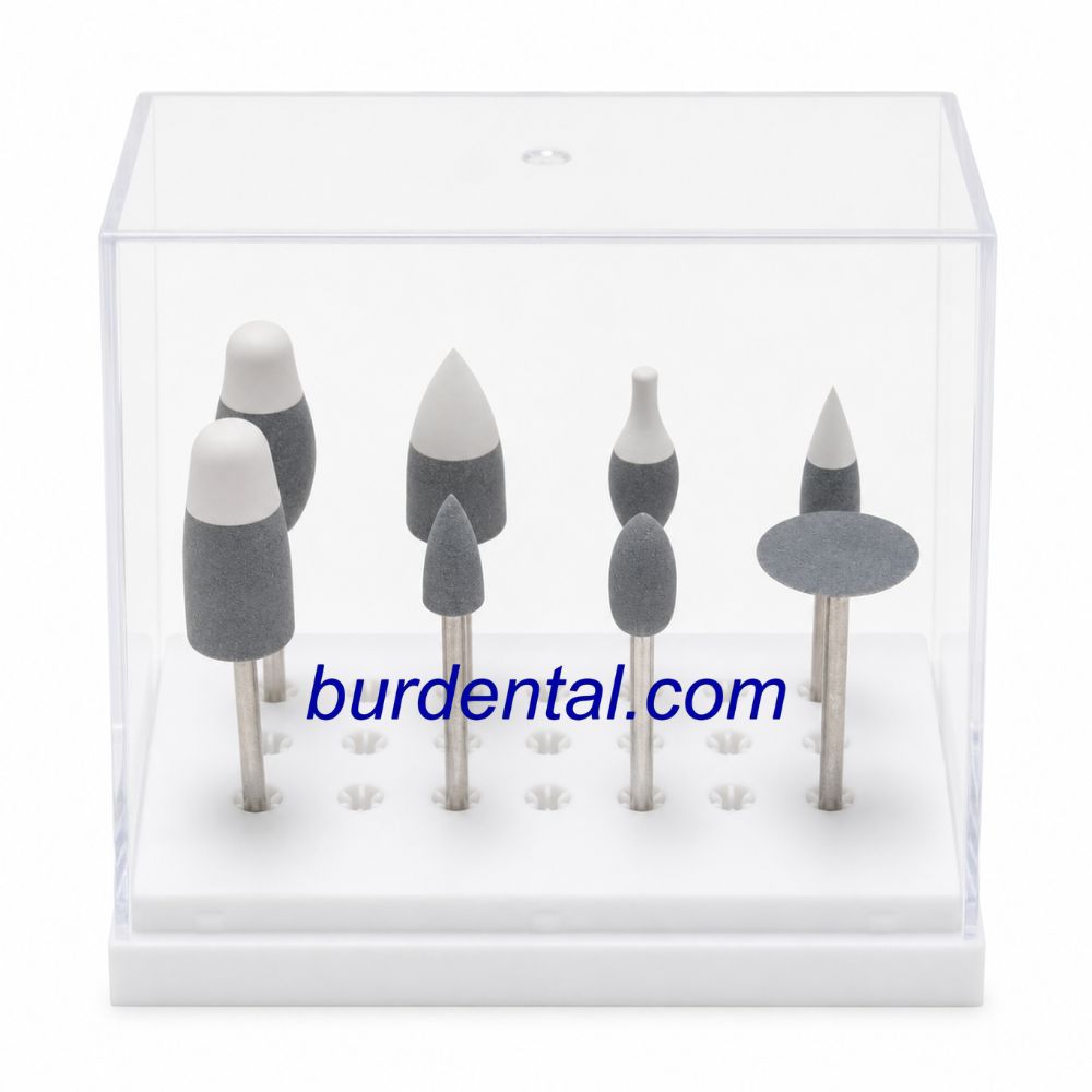 GZHS-01 Pre-Sintered Zirconia Grinding & Polishing Bur Kit