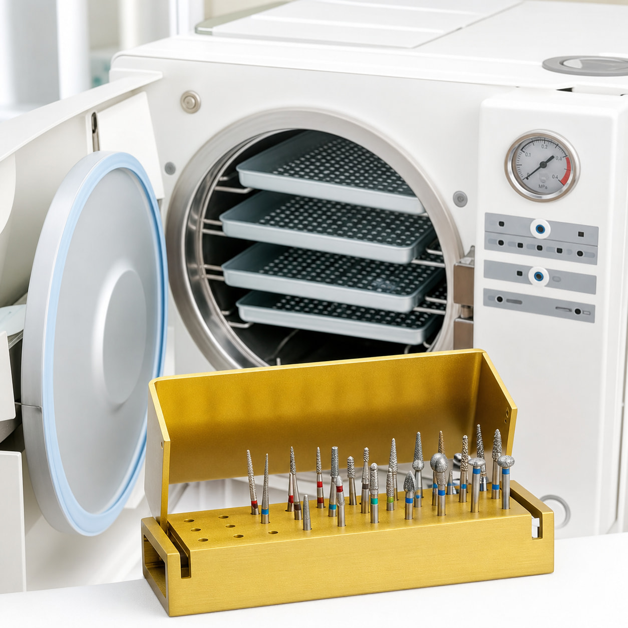 Sterilizable Carbide Burs: What Autoclaving Really Does