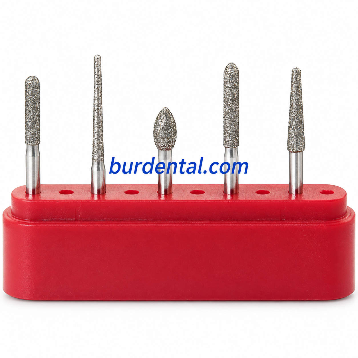 ZCFK-03 Zirconia Diamond Bur Kit FG Fine 5 Pieces