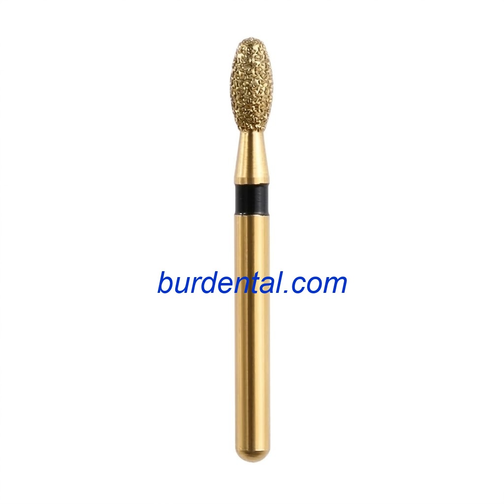 TR-G22S Football Gold-Coated Diamond Bur FG Coarse grit