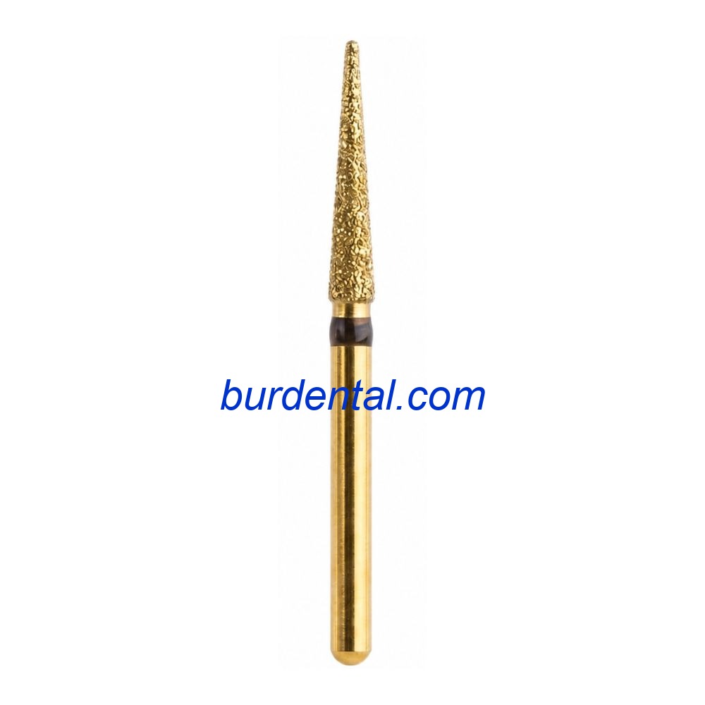 TC-GS21S Golden Coated Diamond Bur FG Super-coarse grit