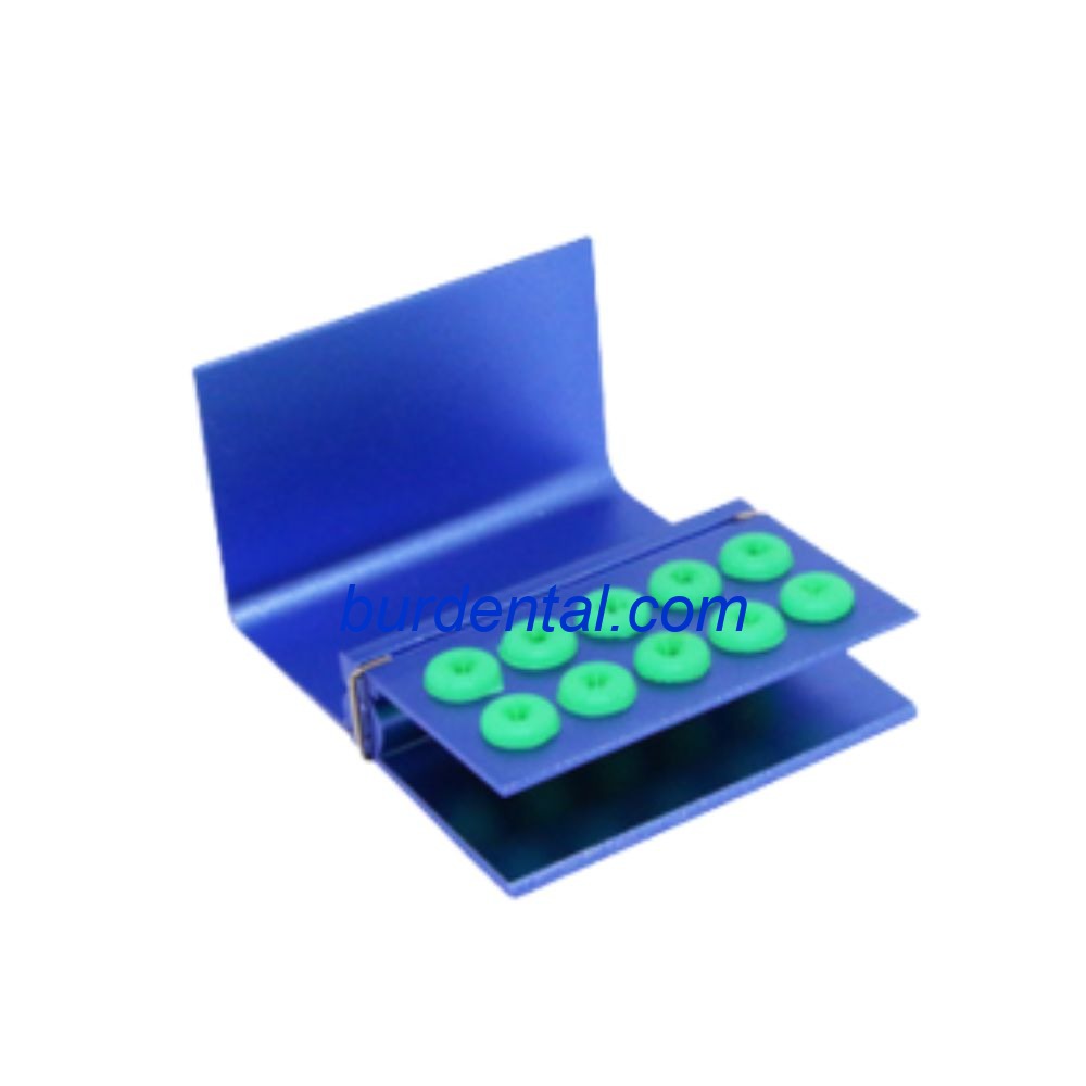 BB010 10-Hole Sterilisable Dental Bur Block