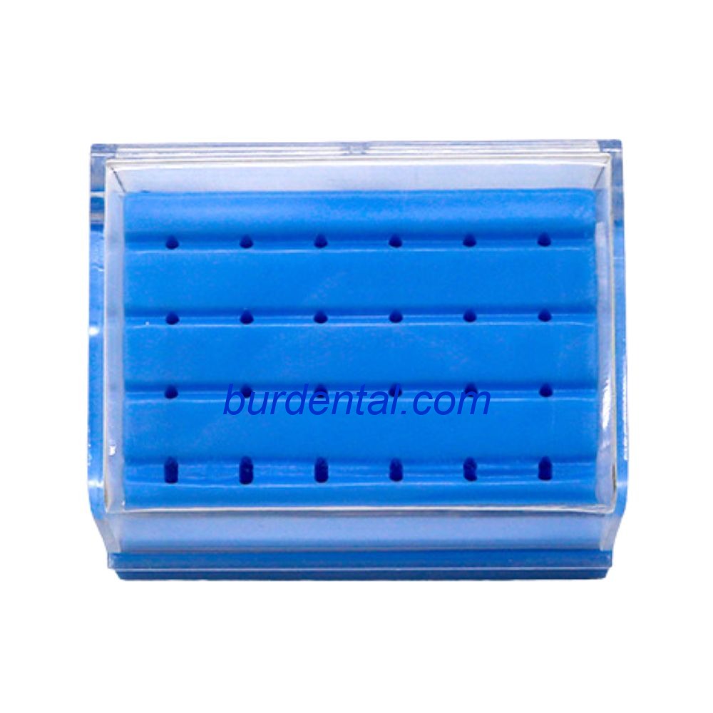 BB024 24-Hole Sterilisable Dental Bur Block