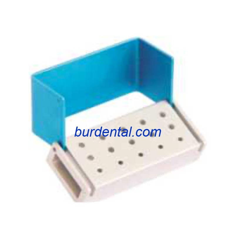 BB221 | 15 Holes Bur Block For High Speed FG Burs And Low Speed RA burs