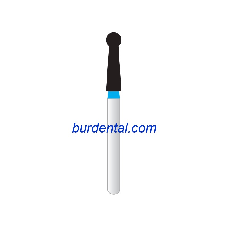 005-014 Round (egg) Diamond Bur FG Medium grit