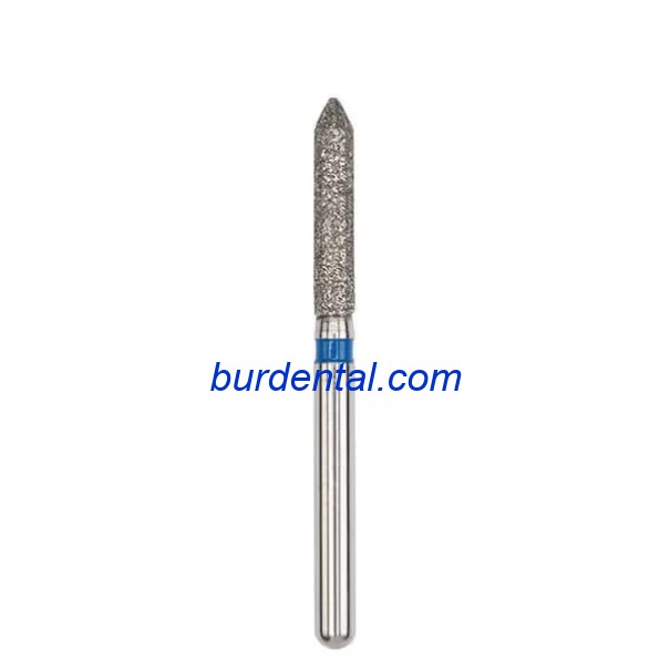 130-010M Beveled Cylinder Diamond Bur FG Medium grit