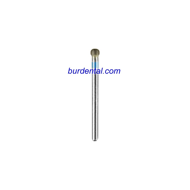 D031 Ball Round Sintered Diamond Bur HP Medium grit