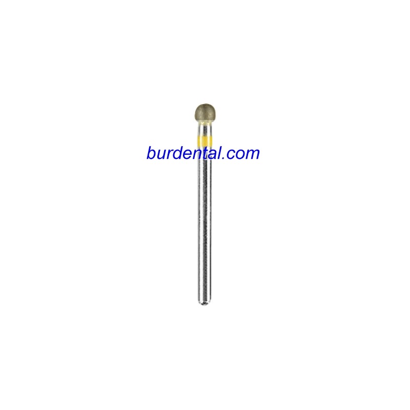 D031EF Ball Round Sintered Diamond Bur HP Extra-fine grit