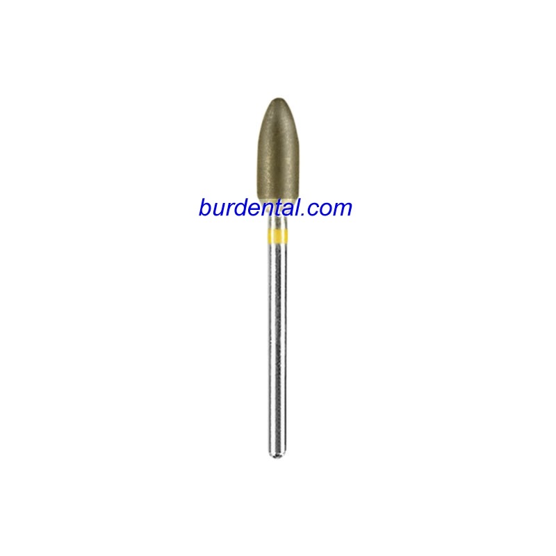 F050EF Round Taper Sintered Diamond Bur HP Extra-fine grit