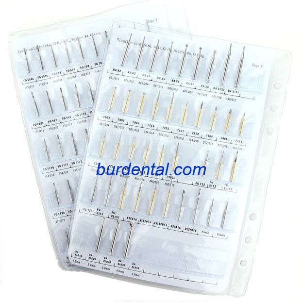 1702T Dental Bur Sample Wallet