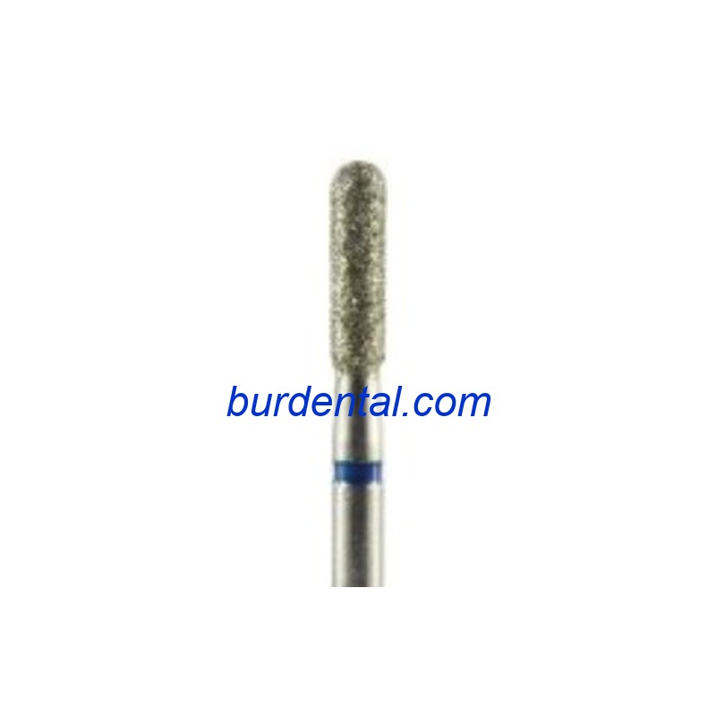11C25M Round Cylinder Diamond Nail Bur Medium grit