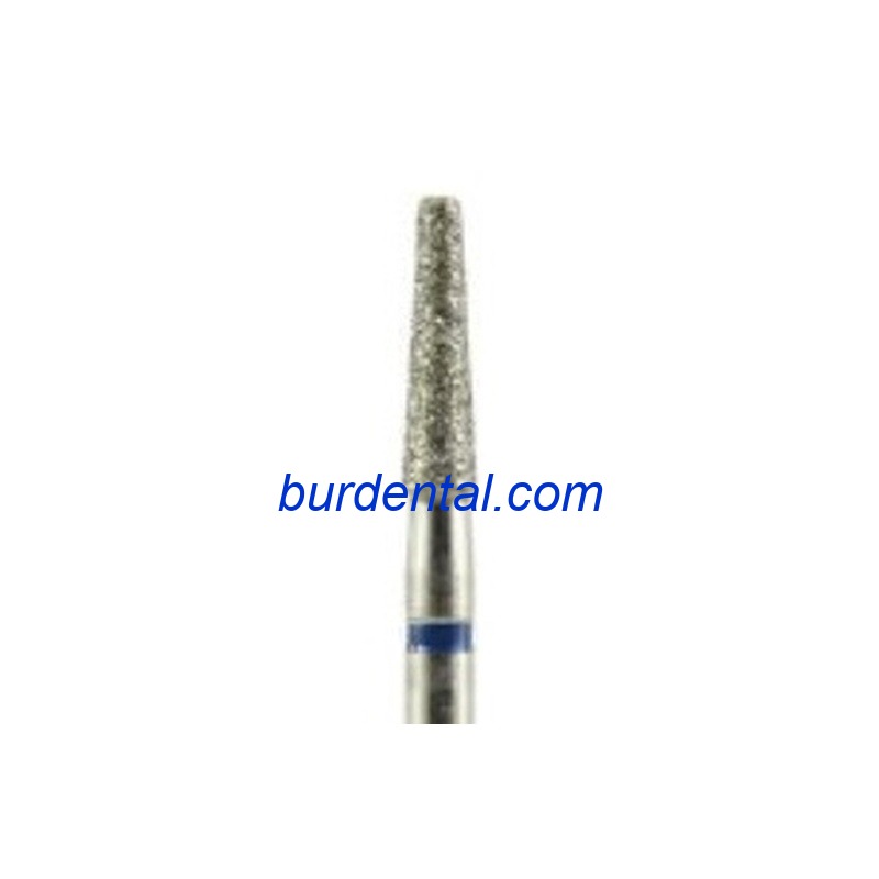 11B25M Flat End Cone Diamond Nail Bur Medium grit