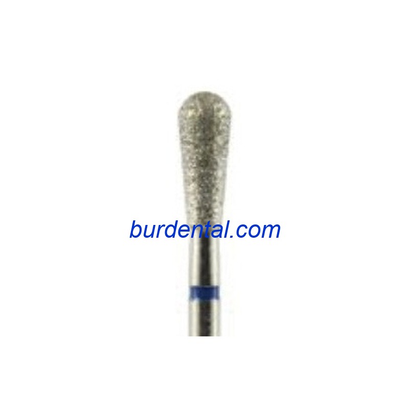 11P40M Pear Diamond Nail Bur Medium grit