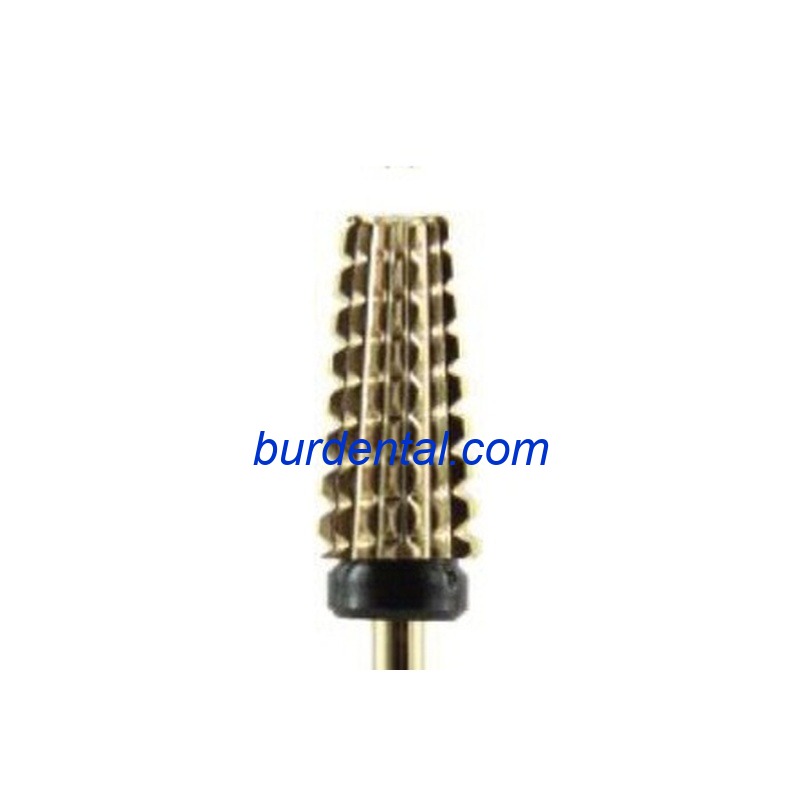 21B370XC 5 In 1, Golden Tungsten Carbide Nail Bur Extra-coarse Grit