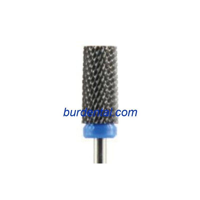 21A60M Flat End Cylinder Tungsten Carbide Nail Bur Medium grit