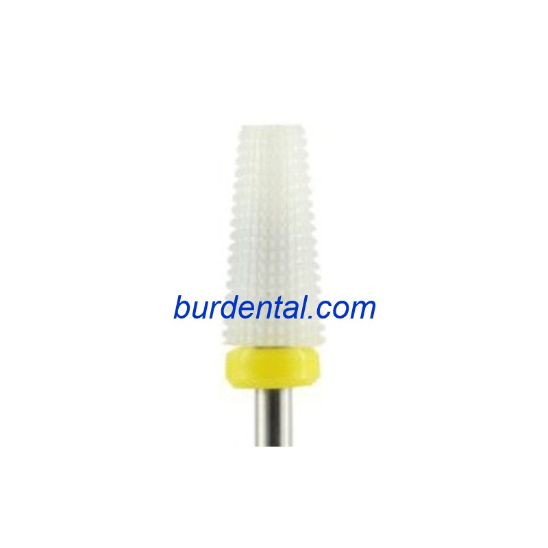 White Zriconia (Ceramic) Burs for Nails 22B160XF