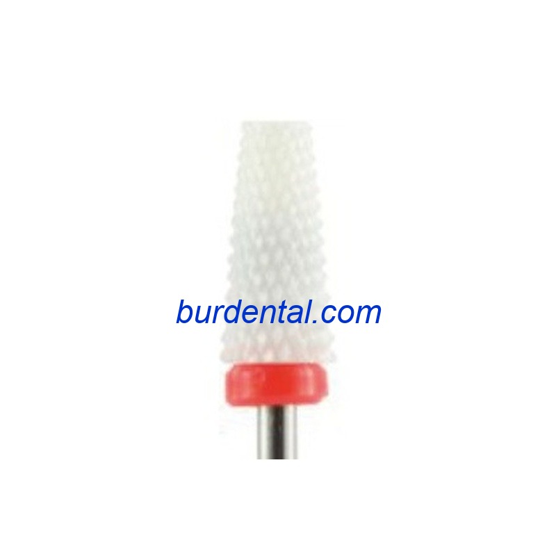 White Zriconia (Ceramic) Burs for Nails 22B60F