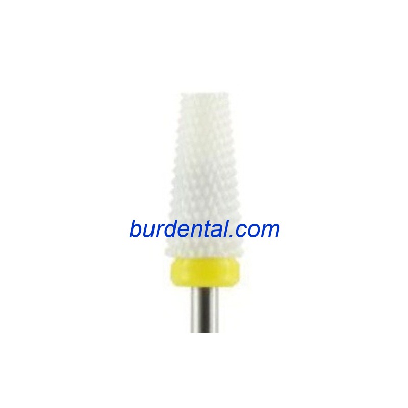 White Zriconia (Ceramic) Burs for Nails 22B60XF