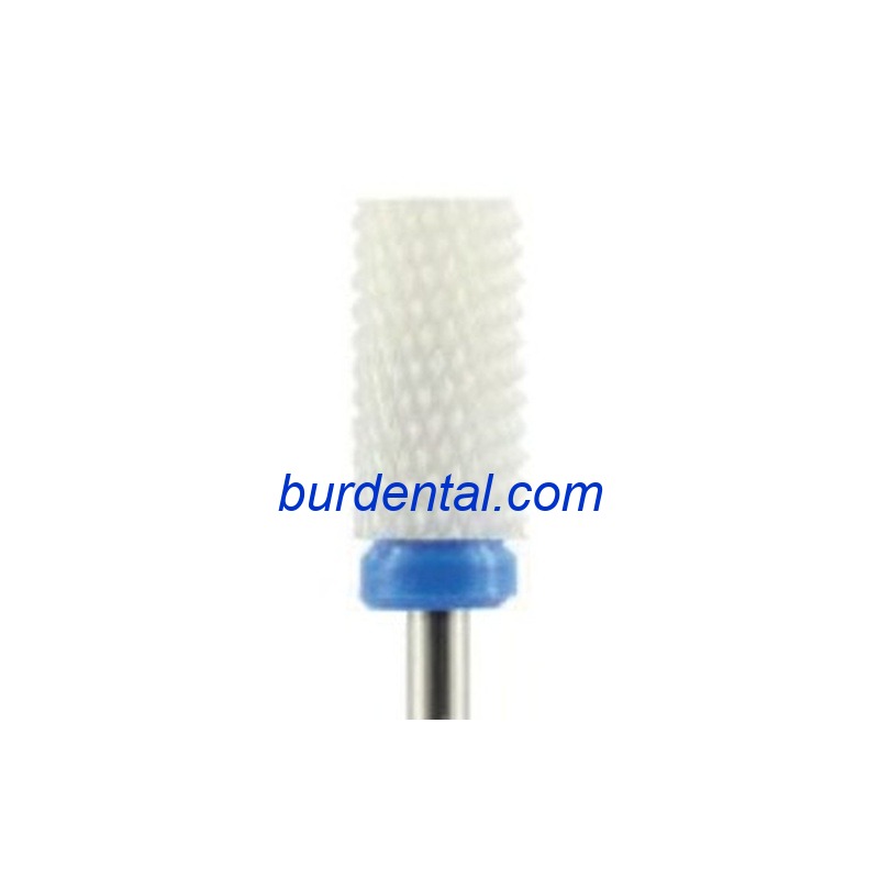 White Zriconia (Ceramic) Burs for Nails 22A60M