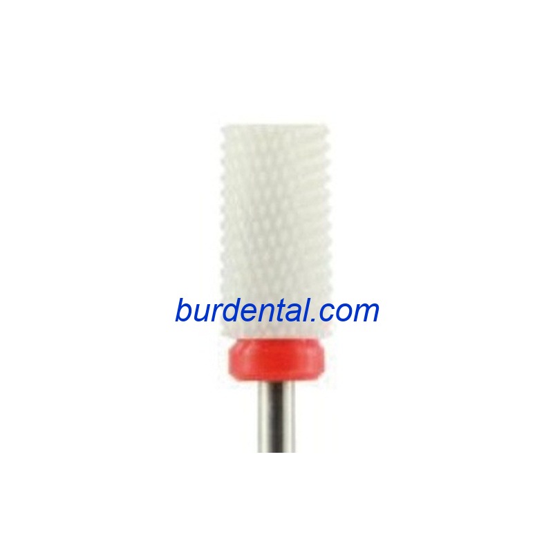 White Zriconia (Ceramic) Burs for Nails 22A60F