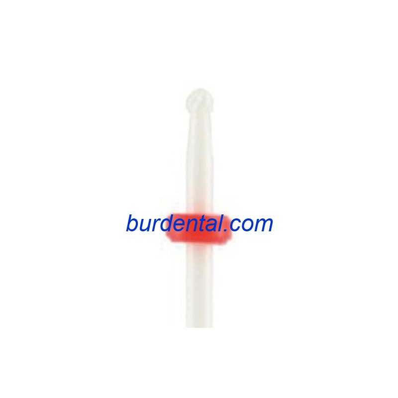 White Zriconia (Ceramic) Burs for Nails 22D23F