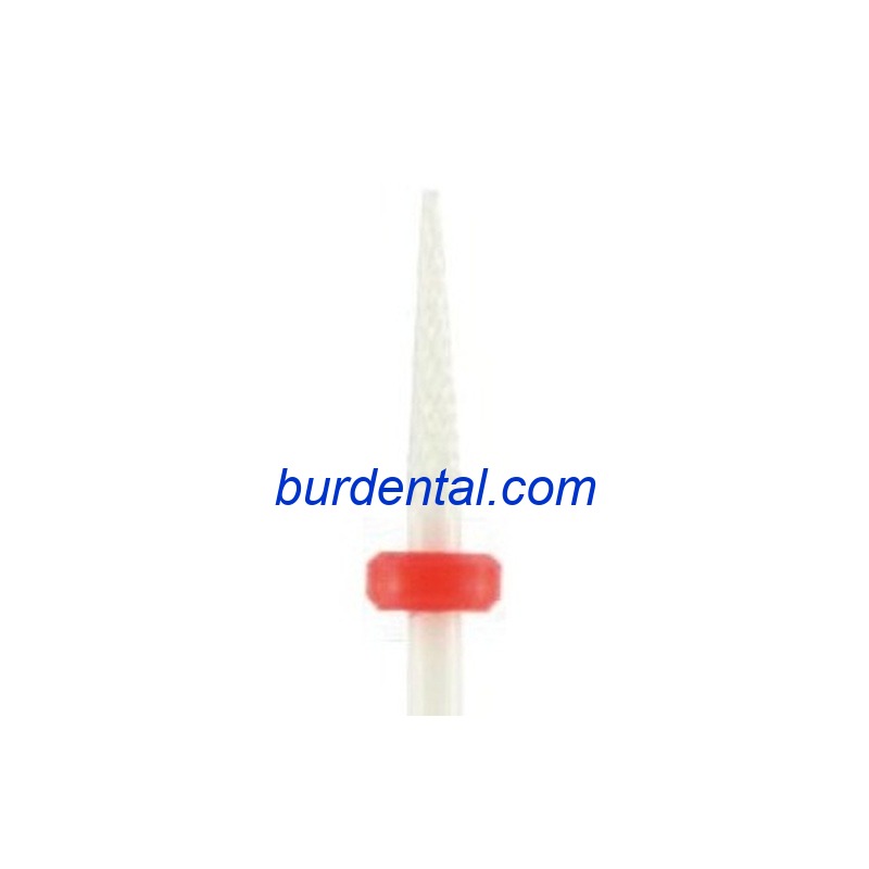 White Zriconia (Ceramic) Burs for Nails 22B23F