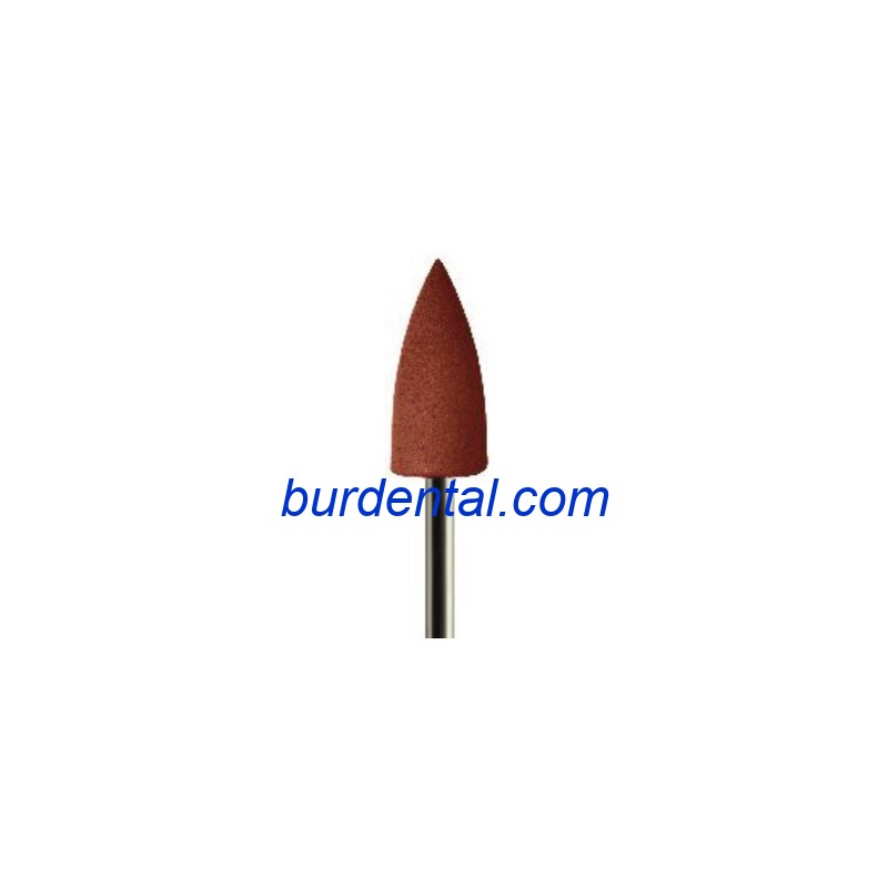 U24FN Flame Silicon Rubber Polishing Bur 600 Mesh
