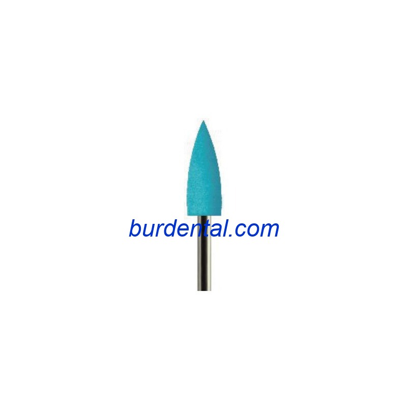 U37FN Flame Silicon Rubber Polishing Bur 600 Mesh
