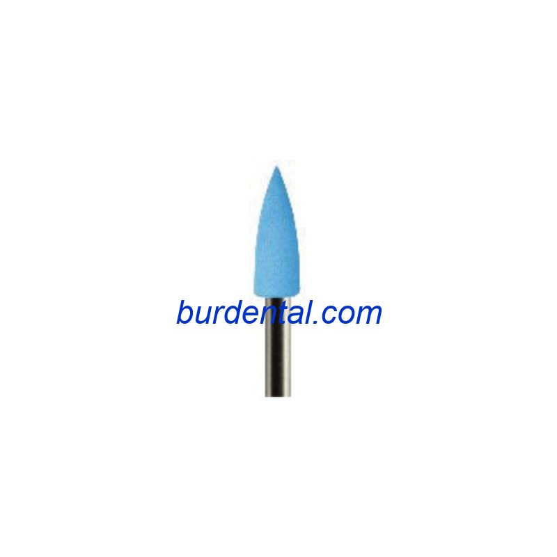 U47FN Small Flame Silicon Rubber Polishing Bur 600 Mesh