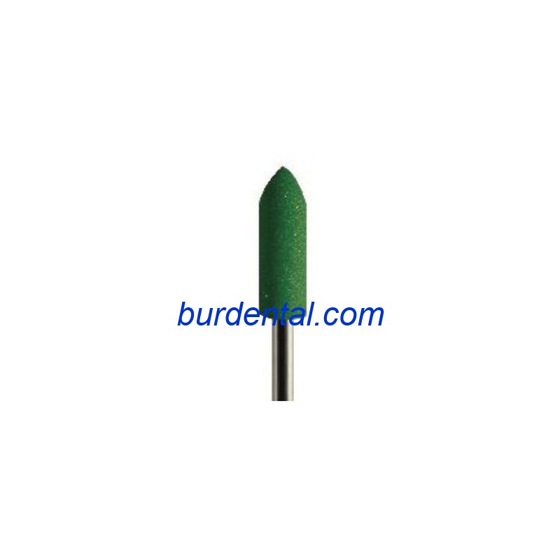 U53FN Bullet Silicon Rubber Polishing Bur 240 Mesh
