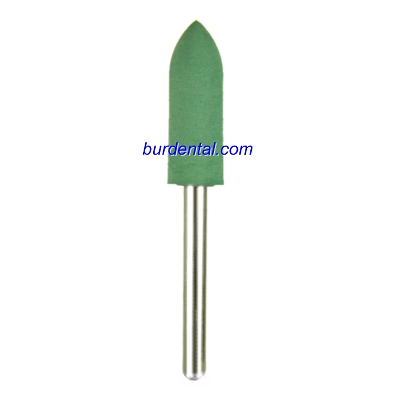 A201F Pointed End Cylinder Flex Rubber Polisher HP Fine grit