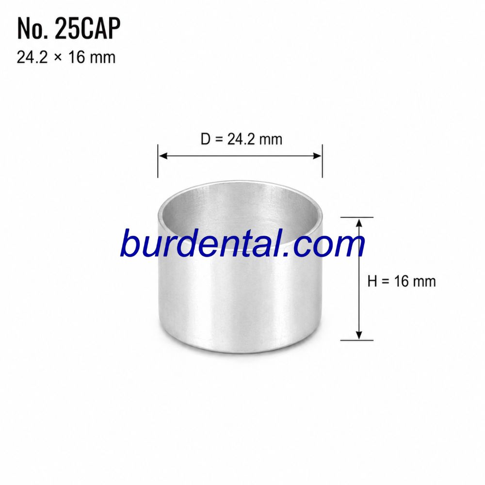 25CAP Empty Aluminum Cartridge