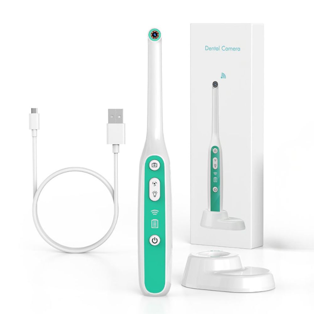 Wireless Dental Intraoral Camera with WiFi, HD Imaging & LED Light