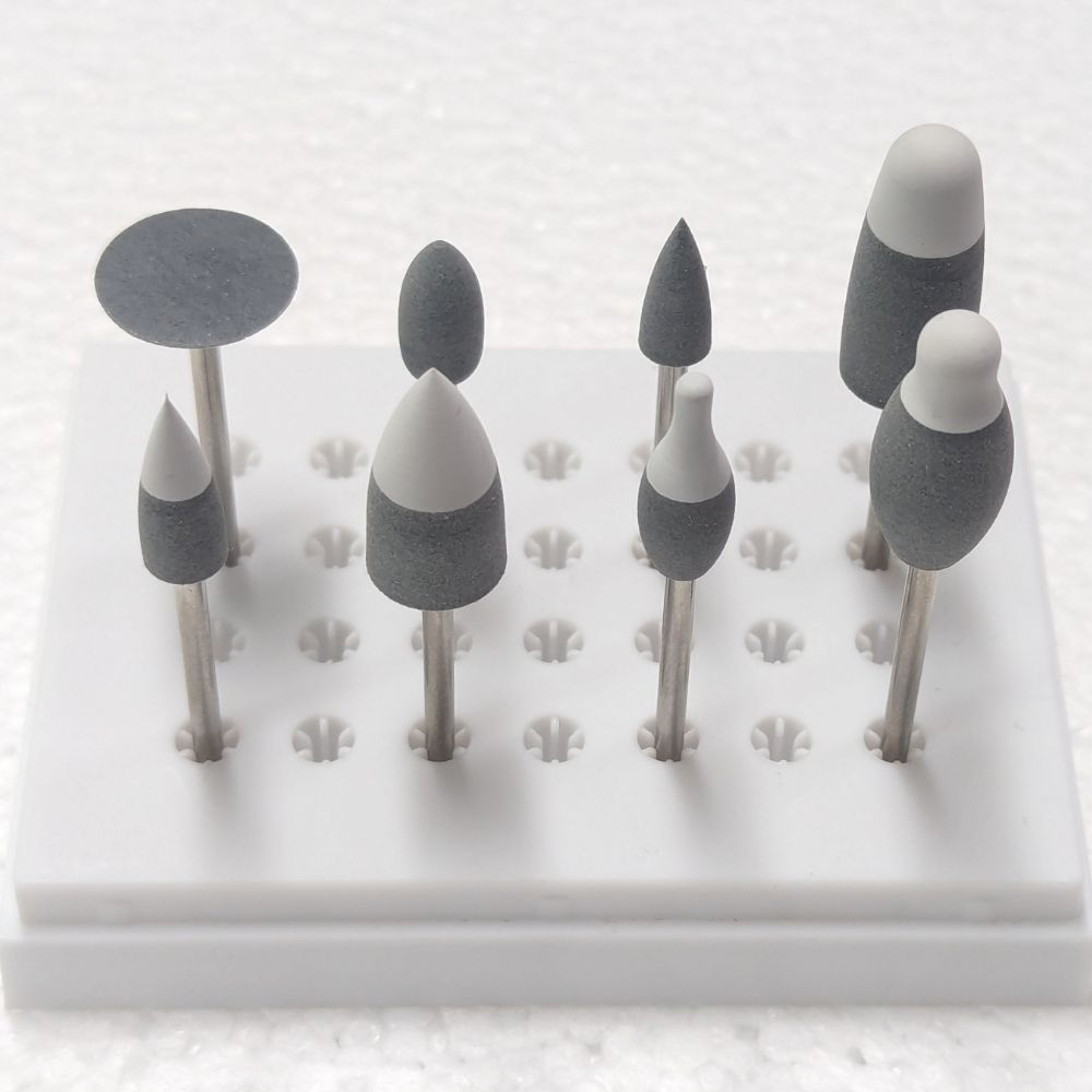 GZHS-01 Pre-Sintered Zirconia Grinding & Polishing Bur Kit