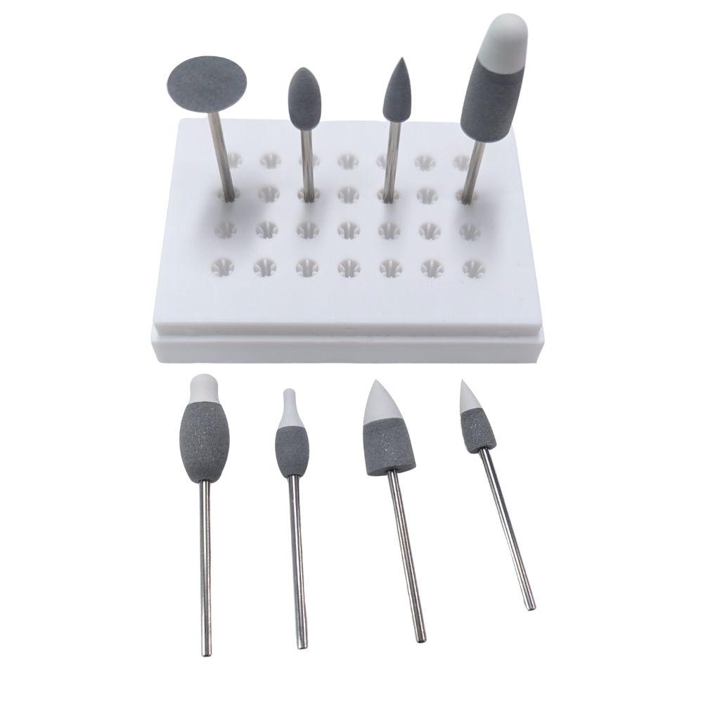 GZHS-01 Pre-Sintered Zirconia Grinding & Polishing Bur Kit