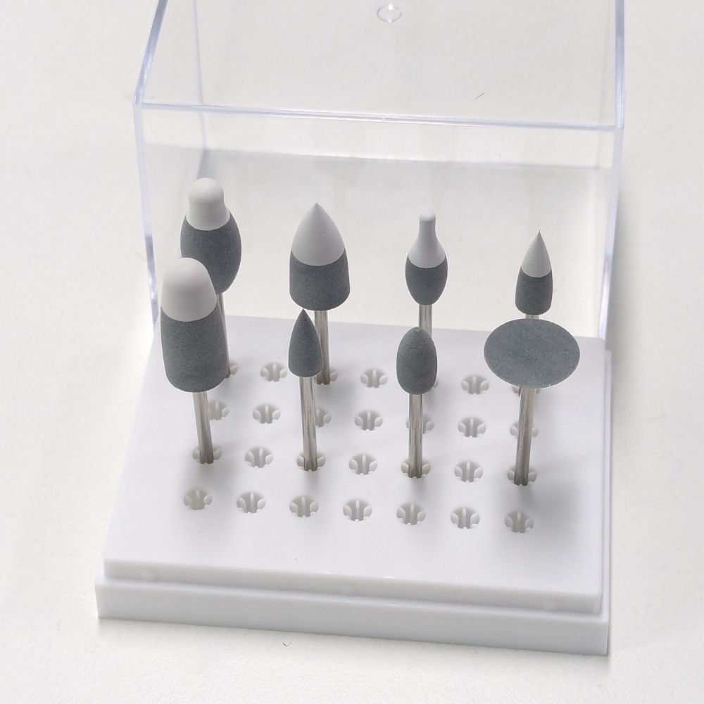 GZHS-01 Pre-Sintered Zirconia Grinding & Polishing Bur Kit