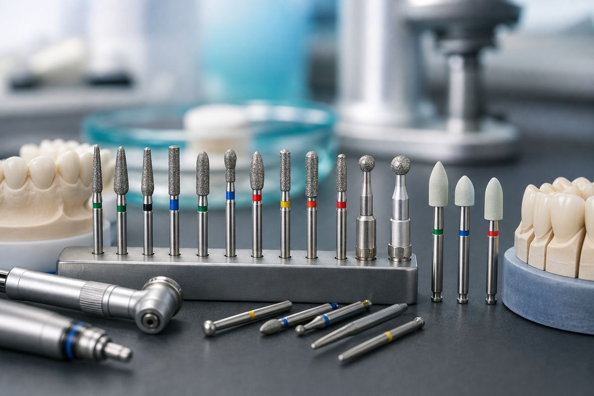 Diamond Bur Grit by Procedure: Prep, Finishing, Polishing