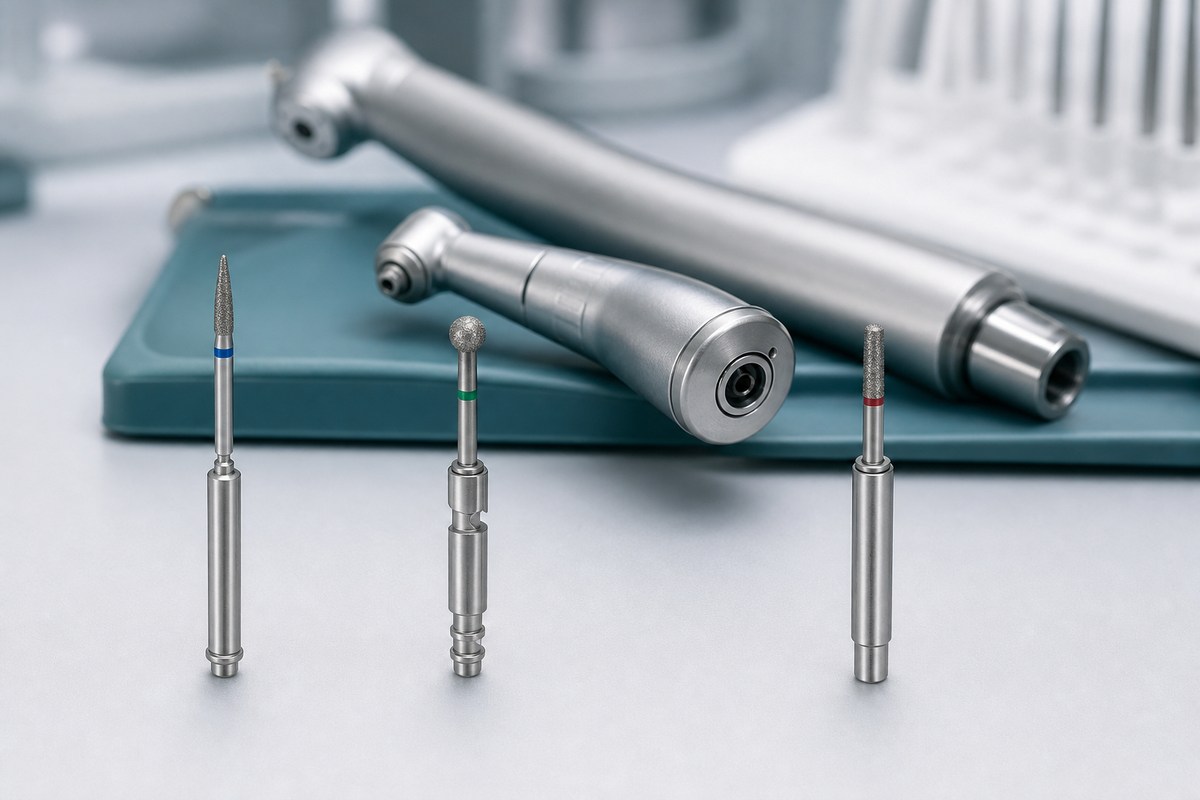 Bur Shank Types: Matching FG, RA, and HP Shanks to Handpieces