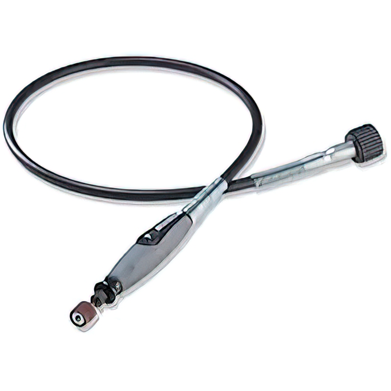 Flex shaft tool with handpiece for jewelry work