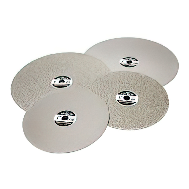 Separating disc mounted on mandrel for flex shaft cutting