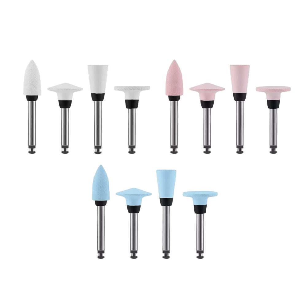 Twin-Color Polishers for Composite