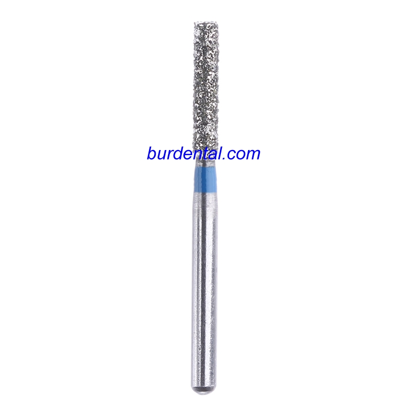 109-R014M Flat End Cylinder Diamond Bur RA Medium grit