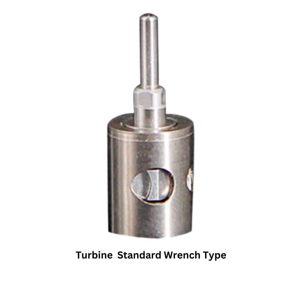 Dental High Speed Handpiece Turbine Standard Push Button/Wrench 4 Hole Fit NSK