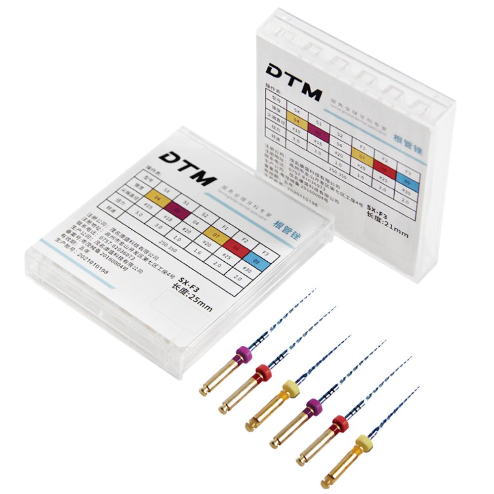 Dental Root Canal Files Extractor Endodontic Endo Files Nickel-Titanium Files Mixed set 21/25MM