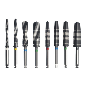 Stainless Steel Dental Drill Bits Guiding Implant Drills