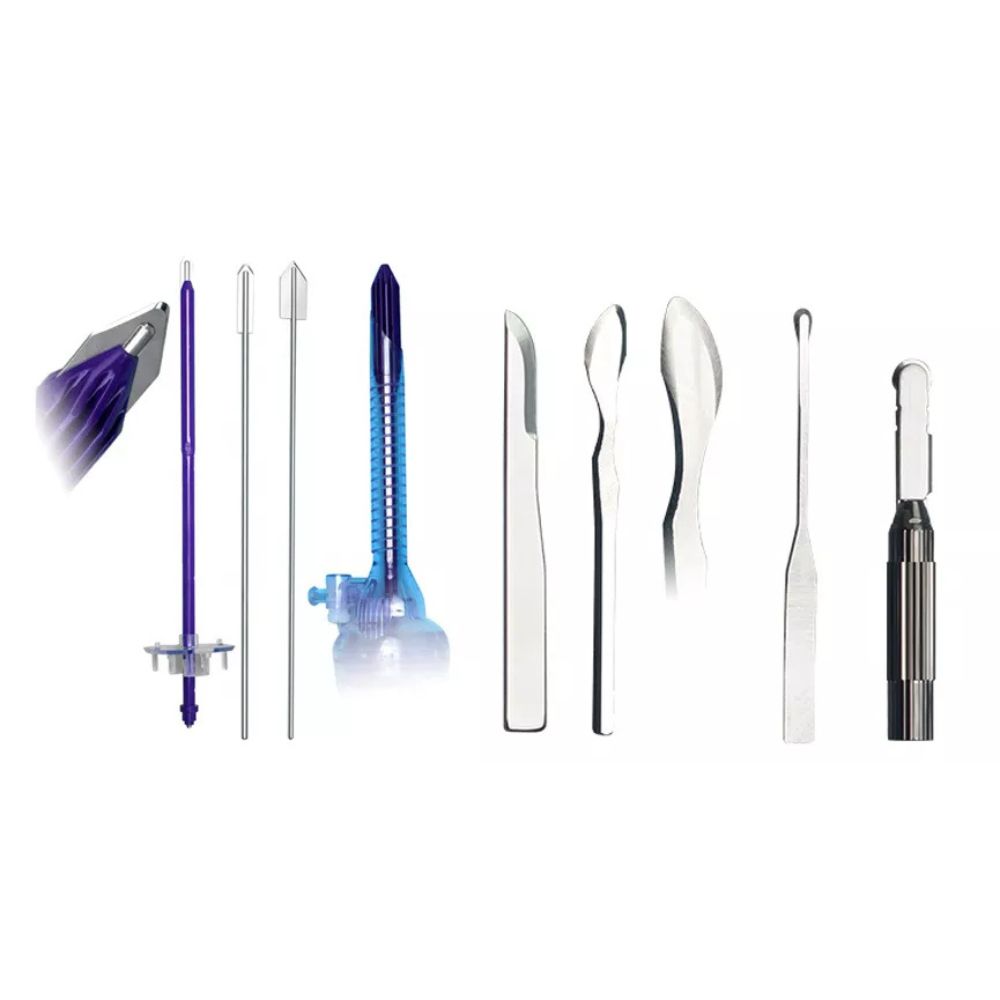 Surgical Laparoscopic instruments Dilating Tip Trocar for cannula Surgical Blades for Laparoscopic Devices 