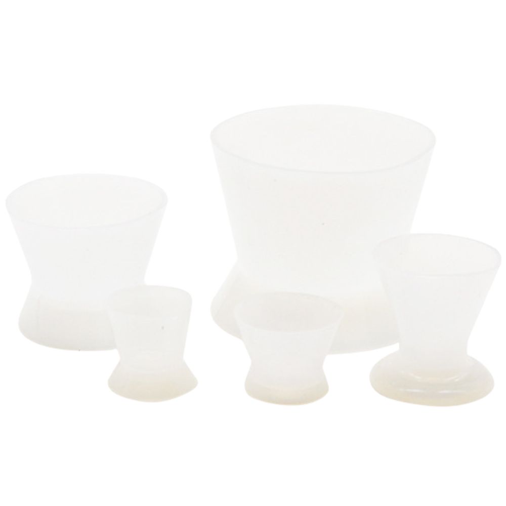 Dental Lab Silicone Mixing Bowls Self-solidifying Cup for Orthodontics