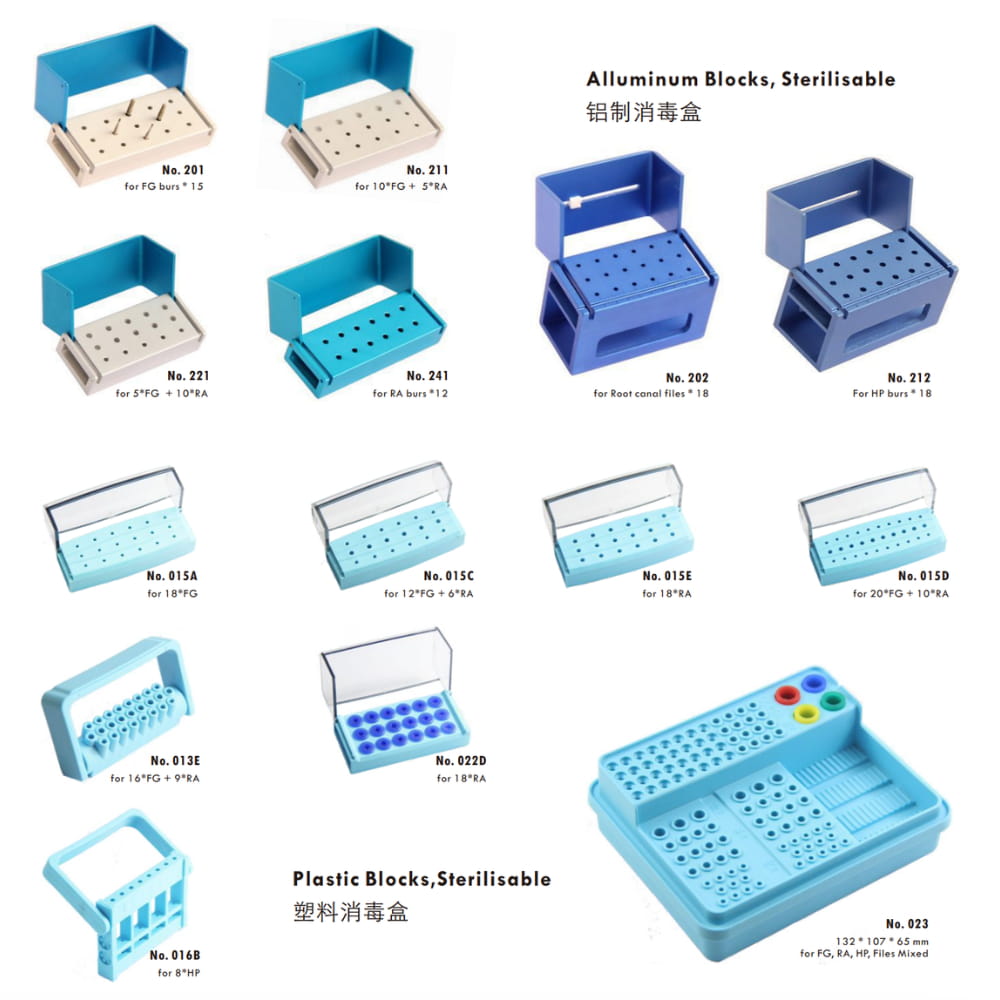 BB023 Dental Bur Block