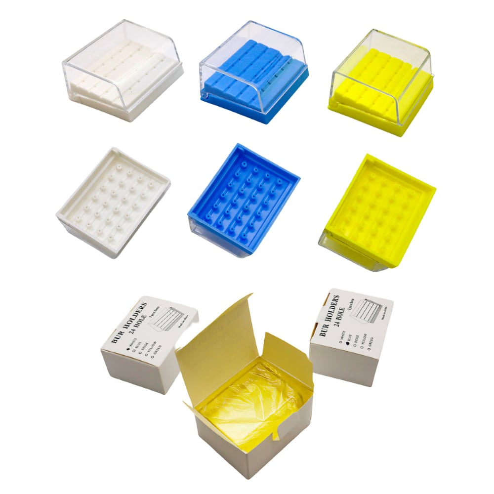 BB024 24-Hole Sterilisable Dental Bur Block