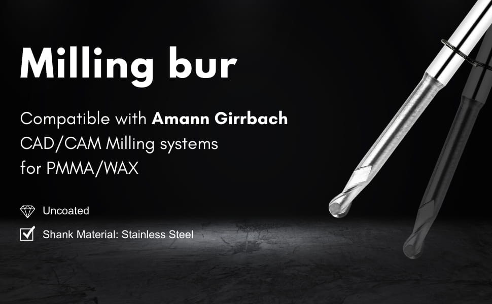 AG-R10RC16D3TL47-PMMA dental milling bur